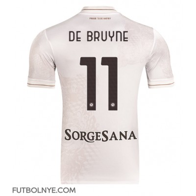 Camiseta SSC Napoli Kevin De Bruyne #11 Visitante Equipación 2025-26 manga corta Camiseta SSC Napoli Kevin De Bruyne #11 Visitante Equipación 2025-26 manga corta